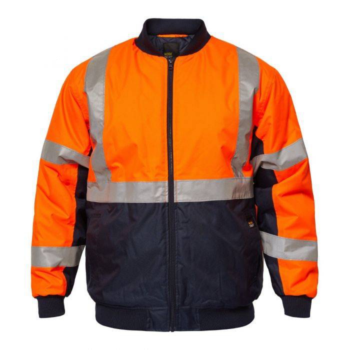 Picture of WorkCraft, Tempest Hi Vis Bomber Jacket W X - Pattern Tape